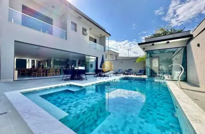 Casa com 6 dormitórios à venda, 450 m² por r$ 5.900.000,00 - jardim acapulco - guarujá/sp