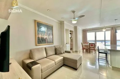 Apartamento com 1 dormitório à venda, 60 m² por r$ 390.000,00 - pitangueiras - guarujá/sp