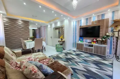 Apartamento com 3 dormitórios à venda, 110 m² por r$ 790.000,00 - jardim astúrias - guarujá/sp