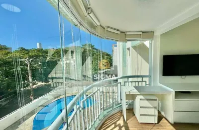Apartamento com 2 dormitórios à venda, 75 m² por r$ 750.000,00 - tombo - guarujá/sp