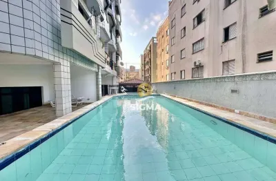 Apartamento com 3 quartos sendo 1 suíte à venda na praia da enseada - guarujá/sp.