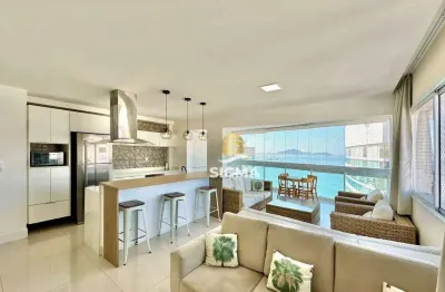 Apartamento com 3 dormitórios à venda, 117 m² por r$ 1.800.000,00 - jardim astúrias - guarujá/sp