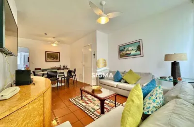 Apartamento com 2 dormitórios à venda, 86 m² por r$ 450.000,00 - pitangueiras - guarujá/sp