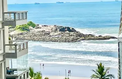 Apartamento com 2 quartos sendo 1 suíte à venda na praia das pitangueiras - guarujá/sp.
