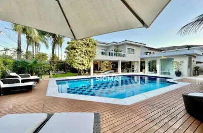 Casa com 5 suítes à venda, 600 m² por r$ 4.300.000 - granville - guarujá/sp.