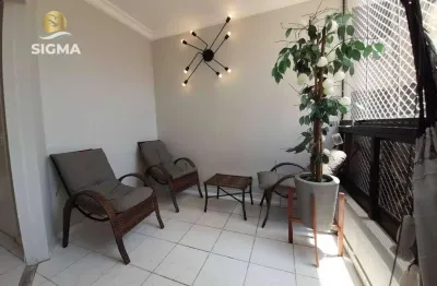 Apartamento com 2 dormitórios à venda, 92 m² por r$ 600.000 - pitangueiras - guarujá/sp.