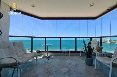 Apartamento com 3 dormitórios à venda, 200 m² por r$ 3.200.000,00 - pitangueiras - guarujá/sp