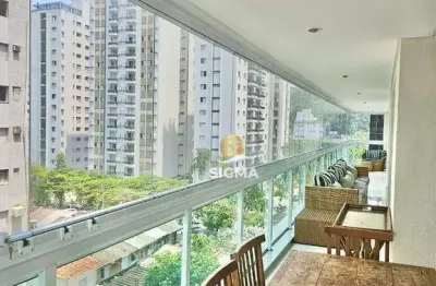 Prédio novo - apartamento com 3 suítes à venda na praia das pitangueiras - guarujá/sp.