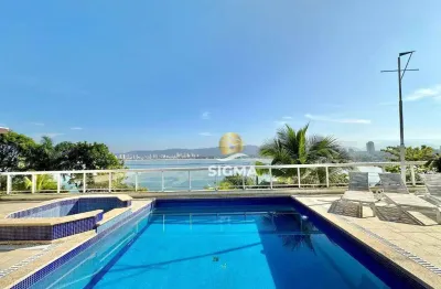 Casa com 5 dormitórios à venda, 500 m² por r$ 7.500.000,00 - península - guarujá/sp