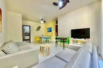 Apartamento com 3 quartos sendo 1 suíte  à venda na praia das pitangueiras - guarujá/sp.