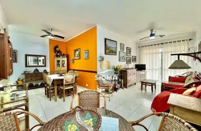 Apartamento com 3 dormitórios à venda, 131 m² por r$ 580.000,00 - pitangueiras - guarujá/sp
