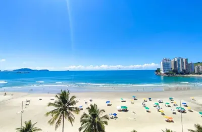 Apartamento com 4 suítes à venda na praia das astúrias - guarujá/sp.