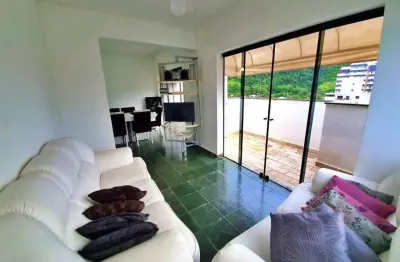 Cobertura com 3 quartos sendo 1 suíte à venda na praia do tombo - guarujá/sp.