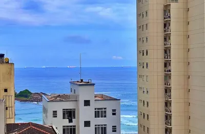 Flat com 3 dormitórios à venda, 100 m² por r$ 850.000,00 - pitangueiras - guarujá/sp