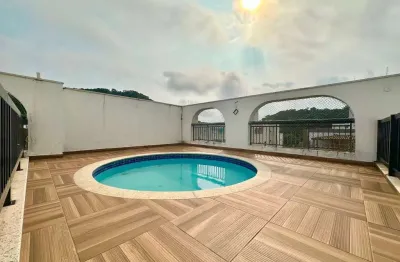Cobertura com 4 dormitórios à venda, 280 m² por r$ 1.500.000,00 - pitangueiras - guarujá/sp