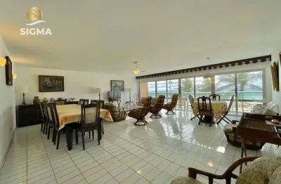 Apartamento com 4 dormitórios à venda, 260 m² por r$ 1.850.000,00 - pitangueiras - guarujá/sp