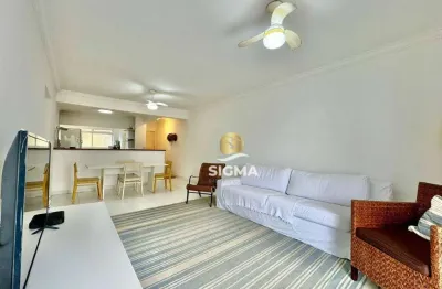 Apartamento com 2 dormitórios à venda, 90 m² por r$ 590.000,00 - pitangueiras - guarujá/sp