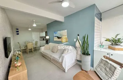 Apartamento com 2 quartos sendo 1 suíte à venda na praia das astúrias - guarujá/sp.