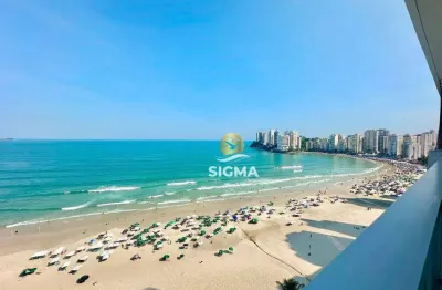 Apartamento com 3 dormitórios à venda, 156 m² por r$ 2.200.000,00 - praia das astúrias - guarujá/sp