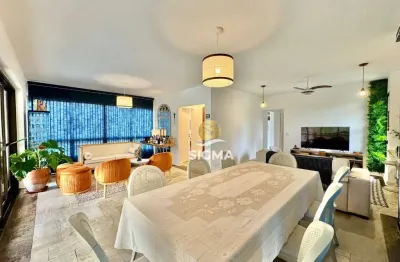 Apartamento com 3 dormitórios à venda, 166 m² por r$ 1.200.000,00 - pitangueiras - guarujá/sp