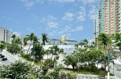 Frente mar - apartamento com 4 quartos sendo 1 suíte  à venda na praia das astúrias - guarujá/sp.