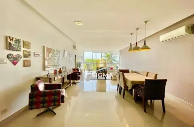 Apartamento com 4 dormitórios à venda, 208 m² por r$ 1.300.000,00 - pitangueiras - guarujá/sp