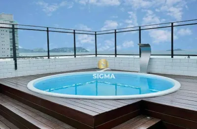 Cobertura à venda, 147 m² por r$ 1.200.000,00 - enseada - guarujá/sp