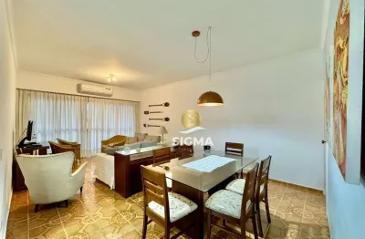 Apartamento com 3 dormitórios à venda, 100 m² por r$ 490.000,00 - pitangueiras - guarujá/sp