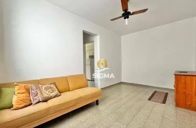 Apartamento com 1 dormitório à venda, 50 m² por r$ 280.000,00 - pitangueiras - guarujá/sp