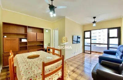 Apartamento com 1 dormitório à venda, 60 m² por r$ 340.000,00 - pitangueiras - guarujá/sp