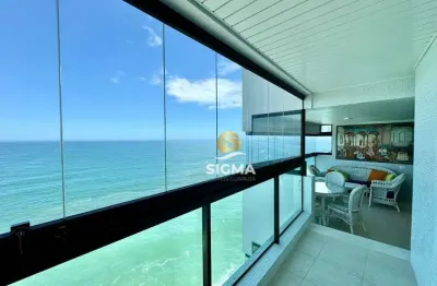 Apartamento com 3 dormitórios à venda, 184 m² por r$ 2.000.000,00 - pitangueiras - guarujá/sp