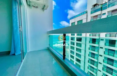 Apartamento com 2 dormitórios à venda, 80 m² por r$ 550.000,00 - pitangueiras - guarujá/sp