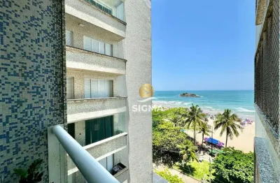 Apartamento com 3 dormitórios à venda, 103 m² por r$ 760.000,00 - pitangueiras - guarujá/sp