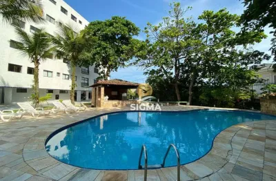 Apartamento com 2 quartos à venda, 75 m² por r$ 780.000 - tombo - guarujá/sp.