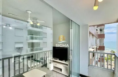 Apartamento com 2 dormitórios à venda, 80 m² por r$ 550.000,00 - pitangueiras - guarujá/sp