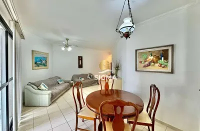 Apartamento com 2 quantos sendo 1 suíte à venda, 71 m² por r$ 580.000 - pitangueiras - guarujá/sp.