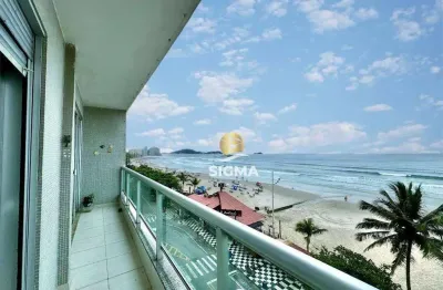 Frente mar - apartamento com 3 quartos sendo à venda na praia das pitangueiras - guarujá/sp.