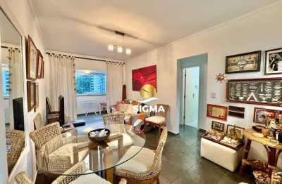 Apartamento com 2 sendo uma suíte  à venda, 70 m² por r$ 480.000 - pitangueiras - guarujá/sp