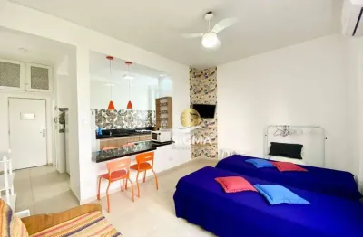 Kitnet com 1 quarto à venda na praia das pitangueiras - guarujá/sp.