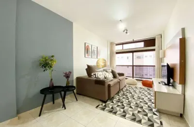 Apartamento com 3 dormitórios à venda, 90 m² por r$ 480.000 - pitangueiras - guarujá/sp.