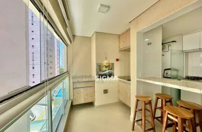 Apartamento com 1 quarto à venda, 50 m² por r$ 430.000 - pitangueiras - guarujá/sp.