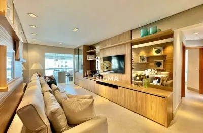 Apartamento com 3 suítes à venda, 144 m² por r$ 2.200.000 - pitangueiras - guarujá/sp.