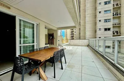 Apartamento com 3 dormitórios à venda, 120 m² por r$ 1.000.000,00 - pitangueiras - guarujá/sp