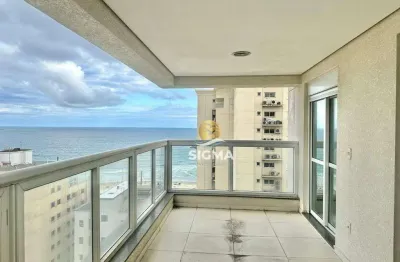 Vista mar - apartamento com 3 quartos sendo 1 suíte à venda na praia das pitangueiras - guarujá/sp.