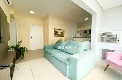 Apartamento com 2 quartos sendo 1 suíte à venda na praia das pitangueiras - guarujá/sp.