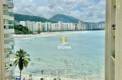 Apartamento com 3 dormitórios sendo 1 suíte  à venda, 95 m² por r$ 900.000 - jardim astúrias - guarujá/sp