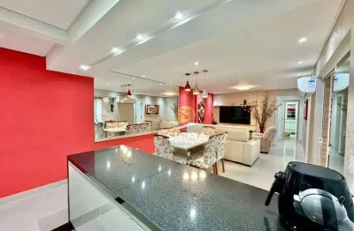 Apartamento com 3 dormitórios à venda, 100 m² por r$ 1.000.000,00 - pitangueiras - guarujá/sp