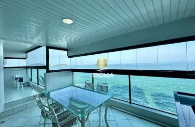 Apartamento com 3 dormitórios à venda, 184 m² por r$ 1.800.000,00 - pitangueiras - guarujá/sp