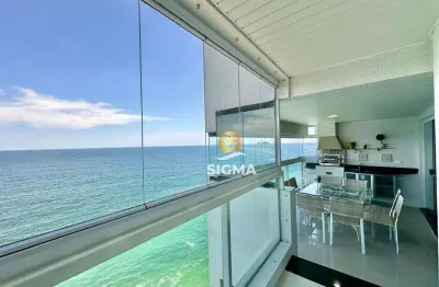 Apartamento com 3 dormitórios à venda, 184 m² por r$ 1.800.000,00 - pitangueiras - guarujá/sp