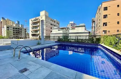 Apartamento com 2 quartos sendo 1 suíte à venda na praia do tombo - guarujá/sp.